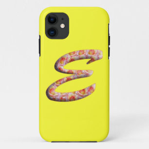 Monogramm E in Rose Muster iPhone 5 Hüllen