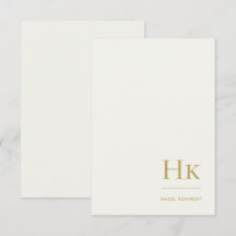 Monogramm Einfaches Elegantes Monogrammiertes Elfe