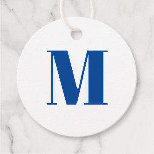 Monogramm Erstblauer Geschenk anpassen Geschenkanhänger