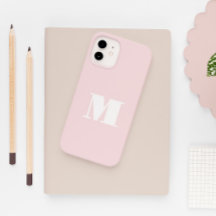 Monogramm Erstblush Pink Modern