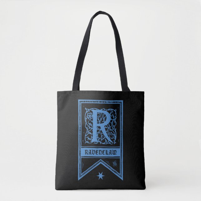 Monogramm-Fahne Harry Potters | Ravenclaw (Vorderseite)