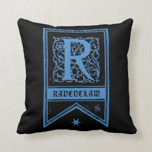 Monogramm-Fahne Harry Potters Ravenclaw Kissen