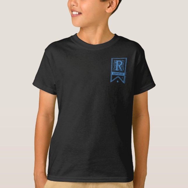 Monogramm-Fahne Harry Potters | Ravenclaw T-Shirt (Vorderseite)