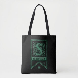 Monogramm-Fahne Harry Potters Slytherin