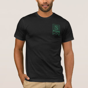 Monogramm-Fahne Harry Potters   Slytherin T-Shirt