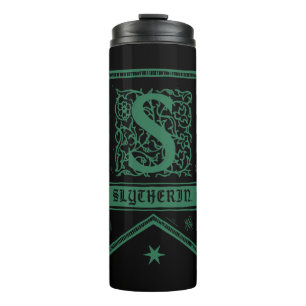 Monogramm-Fahne Harry Potters   Slytherin Thermosbecher