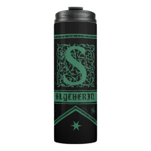 Monogramm-Fahne Harry Potters   Slytherin Thermosbecher