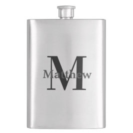 Monogramm Flachmann