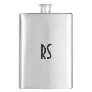 Monogramm-Flasche Flachmann