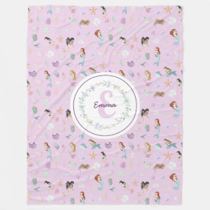 Monogramm Fleecedecke