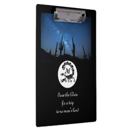 Monogramm-Foto der Schwarzen Skorpion-Silhouette Klemmbrett