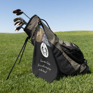 Monogramm-Foto Golfhandtuch