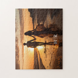 Monogramm-Foto Puzzle