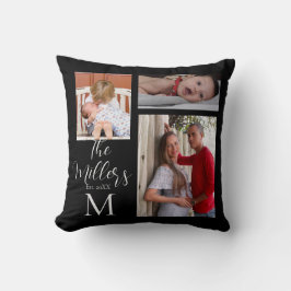 Monogramm-FotoCollage für die Produktfamilie indiv Kissen