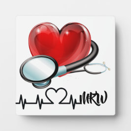 Monogramm Fotoplatte