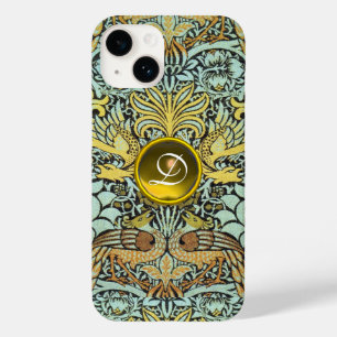 MONOGRAMM FÜR Blume, FRISCHEN UND DRACHEN Case-Mate iPhone Hülle