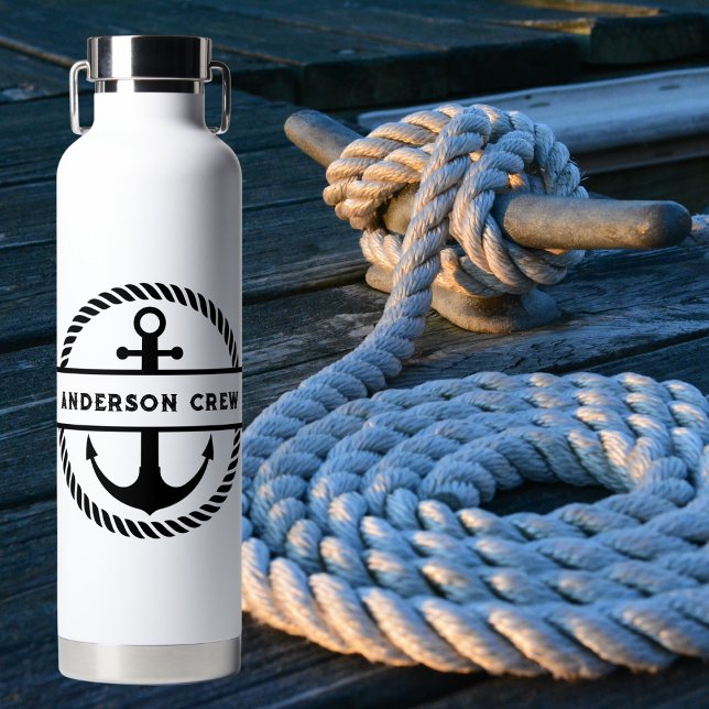 Monogramm für den Anker- und Seilsplitter Trinkflasche (Von Creator hochgeladen)