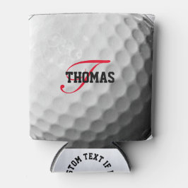 Monogramm für den Golfball Personalisiert Dosenkühler