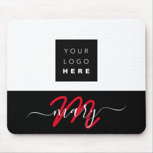 Monogramm für den Namen des benutzerdefinierten Lo Mousepad