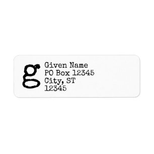 Monogramm für den Vintagen klassischen Schriftart