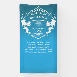 Monogramm für die Decoder des Schiffes für Kreuzfa Banner