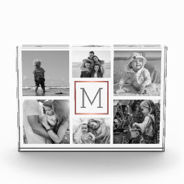 Monogramm für die FotoCollage der Familie Fotoblock