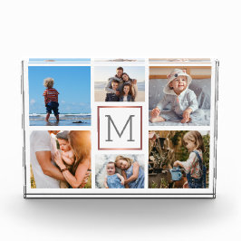 Monogramm für die FotoCollage der Familie Fotoblock