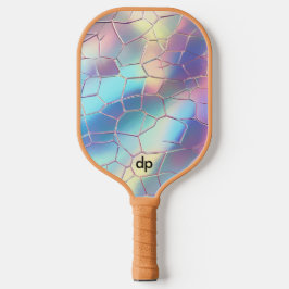 Monogramm für die Holographische Folie Pickleball Schläger