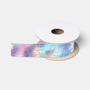 Monogramm für die Holographische Folie Satinband