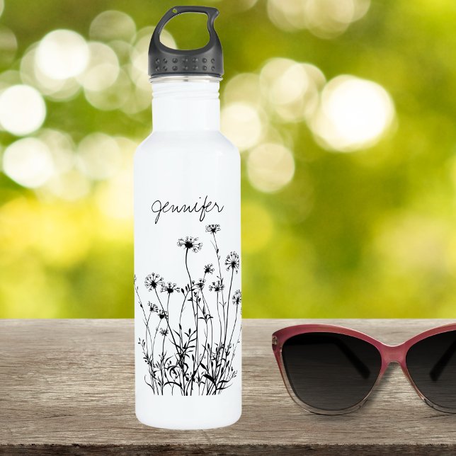 Monogramm für einfaches Länderfeld von Blume Edelstahlflasche (Von Creator hochgeladen)