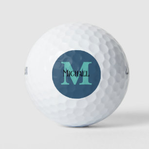 Monogramm für personalisierte Bezeichnung Golfball