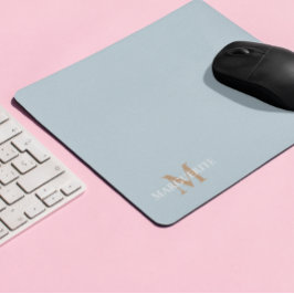Monogramm für personalisierte Bezeichnung Mousepad