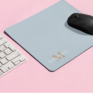 Monogramm für personalisierte Bezeichnung Mousepad