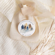 Monogramm für rustikale Wasserfarben