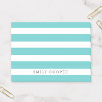 Monogramm für türkisfarbene und weiße klassische S