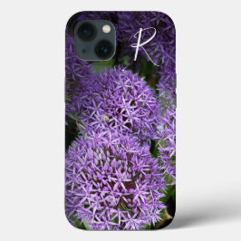 Monogramm für violette Fotografie Case-Mate iPhone Hülle