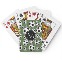 Monogramm Fußball - Baumstruktur oben