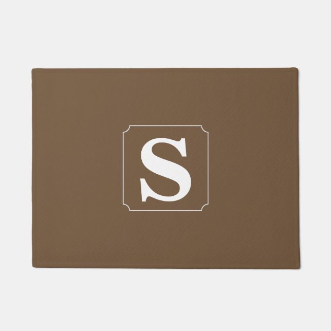 Monogramm Fußmatte (Vorderseite)