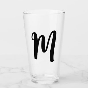 MONOGRAMM GLASS TUMBLER