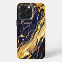 Monogramm Gold- und Schwarzgehäuse iPhone 13 Pro M