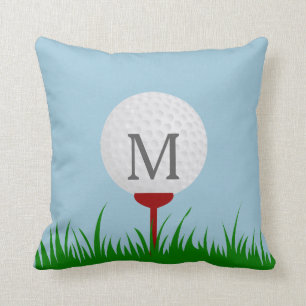 Monogramm-Golf-Wurfs-Kissen Kissen