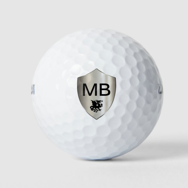 Monogramm Golfball (Vorderseite)