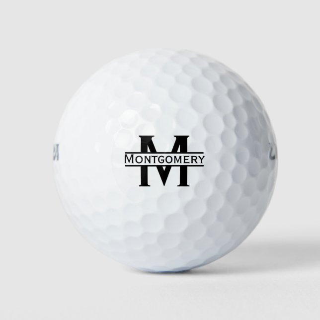 Monogramm Golfball (Vorderseite)