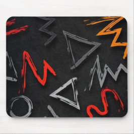 Monogramm Graffiti Mousepad