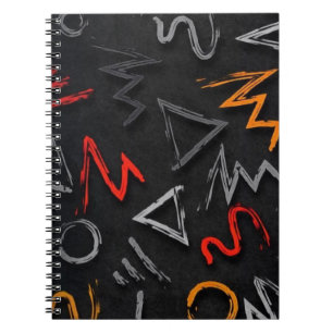 Monogramm-Graffiti Notizblock