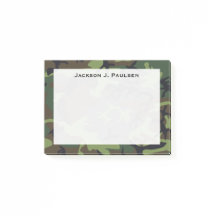 Monogramm Grün, Braun, Schwarzes Camouflage