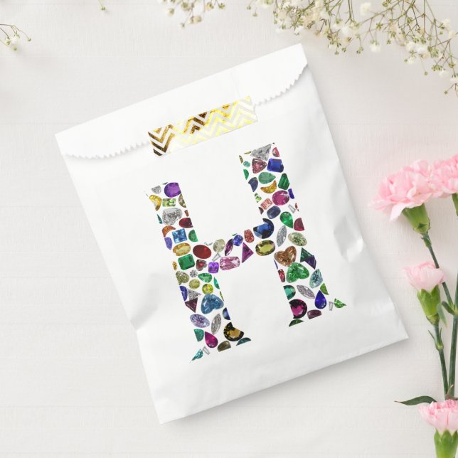Monogramm H Geschenktütchen (Versiegelt)
