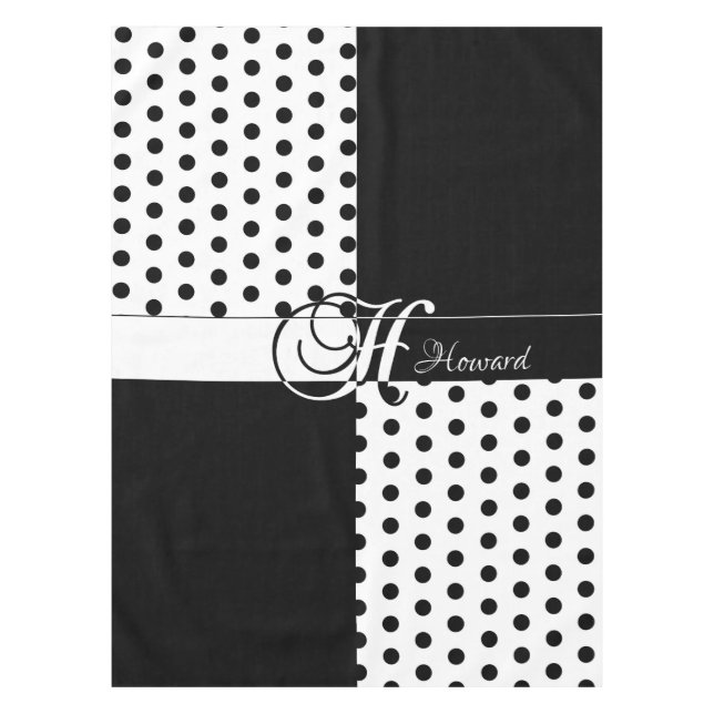 Monogramm H Tischdecke (Vorderseite)