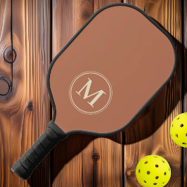 Monogramm Halbjahrsfarbe für bleifreie Rose Pickleball Schläger