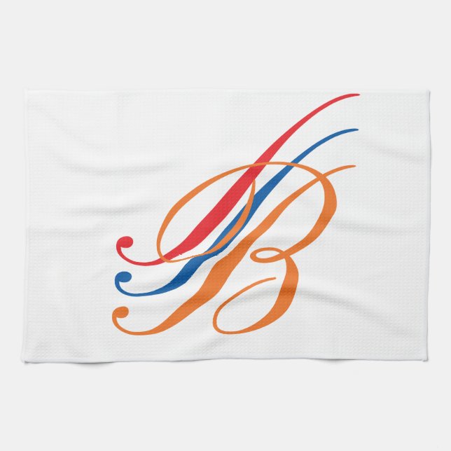Monogramm Handtuch (Horizontal)